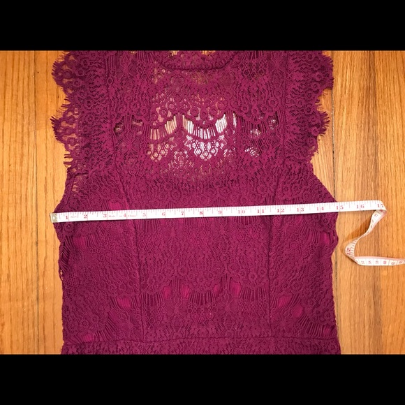 NWT Free People Bodycon daydream lace slip dress - Picture 5 of 8